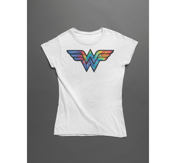 Wonder Woman Tie Dye Logo